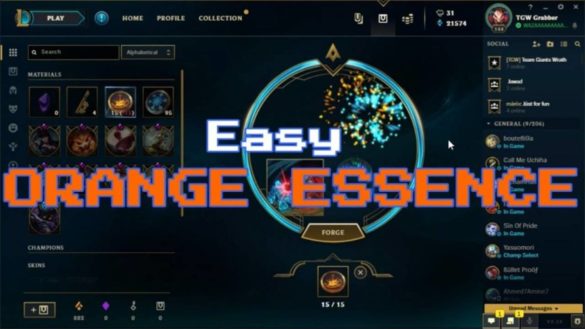 Orange Essence - Hard to get Orange Essence. What can I do with the orange essence in League of Legends