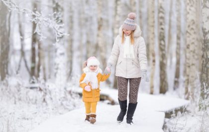 5 Tips For Properly Walking With Baby In Winter