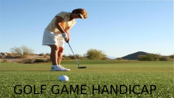 GOLF GAME HANDICAPS