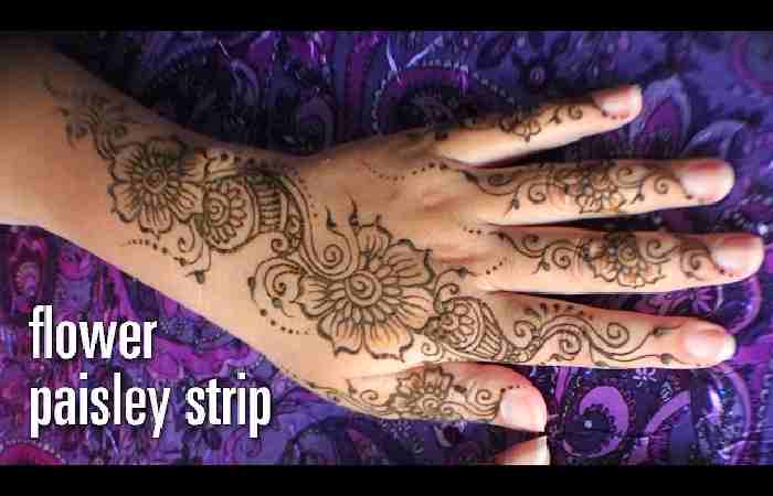 Modern Back Hand Mehndi Design (3)