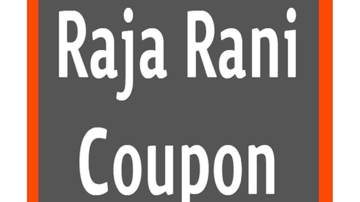 Raja Rani Coupon Result