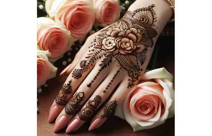 Stylish Back Hand Mehndi Designs (1)