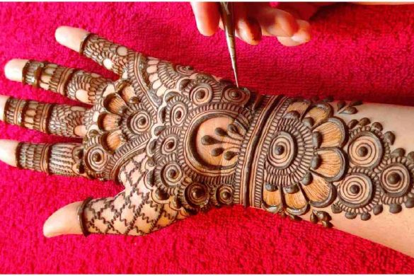 Easy Mehndi Design For Teej